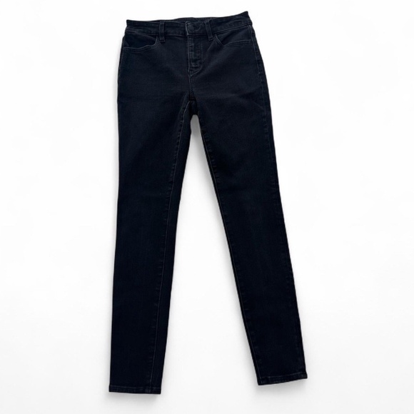 American Eagle Jeans Womens 2 Regular Black Dream Stretch High Rise Denim - Picture 1 of 7
